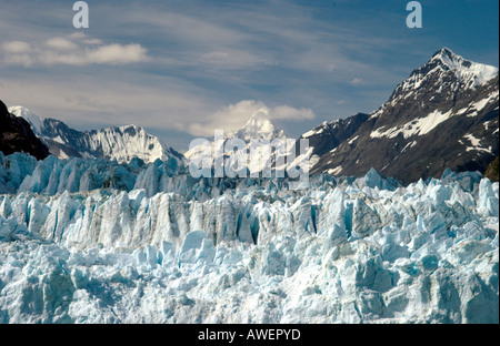 Photo of the Marjorie Glacier in Glacier Bay National Park, Alaska, USA Stock Photo