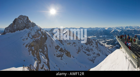 Skywalk, Dachstein Massif, Styria, Austria, Europe Stock Photo