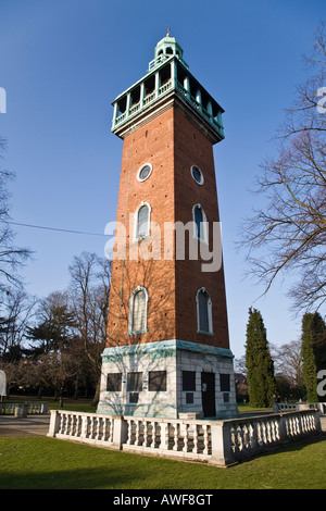 The Loughborough Carillon was the first grand Carillon in Britain and was built as a WWI War Memorial, Leicestershire, England. Stock Photo