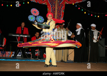 Dervish dancer, Sufis, Giza, Egypt, North Africa, Africa Stock Photo