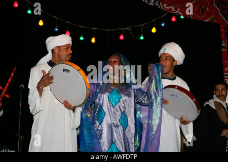 Dervish dancers, Sufis, Giza, Egypt, North Africa, Africa Stock Photo