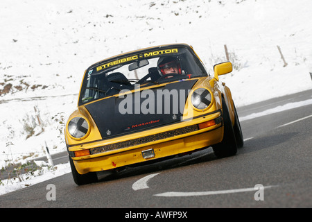 Porsche 911, Jochpass Memorial 2007, Bad Hindelang, Bavaria, Germany Stock Photo