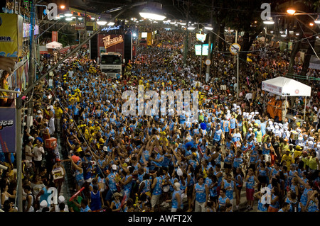 Carnival procession in Ondina, Salvador, Brazil, Brasil Stock Photo