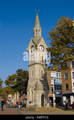 Clock Tower Market square Aylesbury bucks Stock Photo