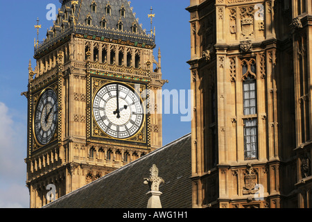 top of big ben close up