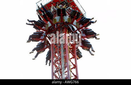 Detonator ride, Thorpe Park Theme Park, Surrey, England, UK. Pleasure ...