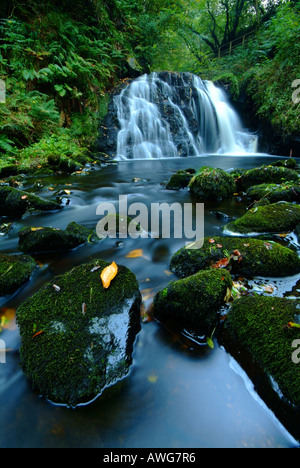 Glenariff Waterfalls, Co Antrim Northern Ireland Stock Photo
