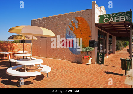 Street Scene Northampton Western Australia Stock Photo