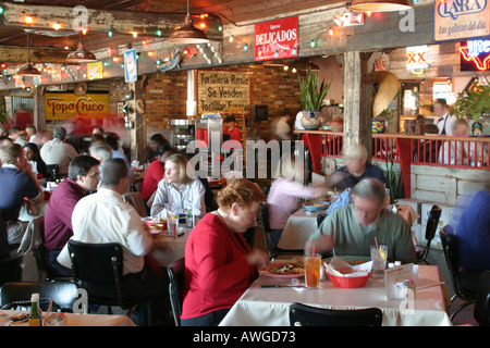 Alabama Madison County,Huntsville,Rosie's Mexican Cantina,dining,eating out,food,eating,visitors travel traveling tour tourist tourism landmark landma Stock Photo