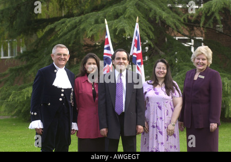 Bedfordshires first citizenship awards ceremony held at the Pilgrim centre Bedford Stock Photo