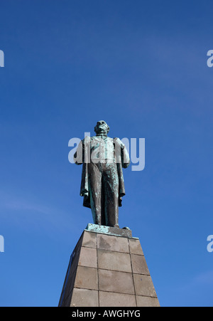 Statue of Jon Sigurdsson at Austurvollur Reykjavik Iceland Stock Photo