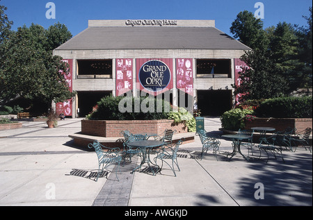 USA, Tennessee, Nashville, Grand Ole Opry House, façade of renovated Country music venue Stock Photo