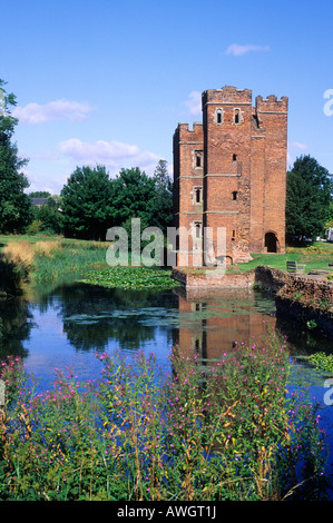 Kirby Muxloe Castle, Leicestershire, the Keep keeps English medieval ...