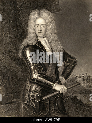 James FitzJames Butler, 2nd Duke of Ormonde, 1665 -1745.  Irish statesman and soldier. Stock Photo