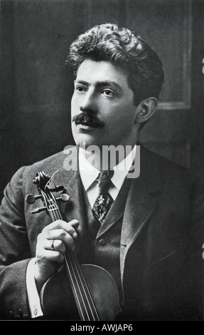 FRITZ KREISLER Austrian born violinist who later became a US citizen 1875 to 1962 Stock Photo