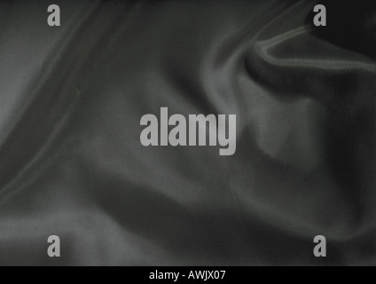 Dark fabric, close-up, full frame Stock Photo