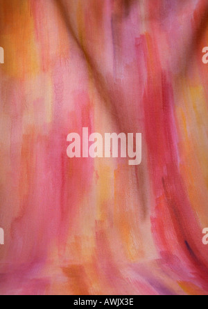 Multi-colored fabric, close-up, full frame Stock Photo