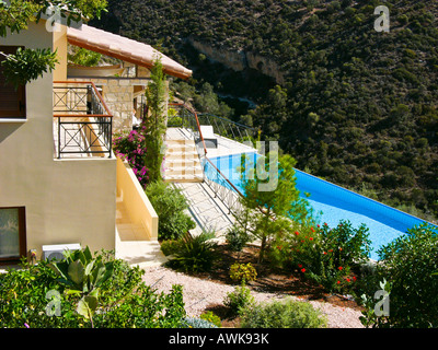 A modern holiday villa at "Aphrodite Hills" village Cyprus EU Stock Photo