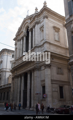 Church Santa Maria in via Lata, Rome Stock Photo