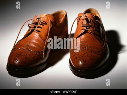 Men's dress shoes Stock Photo