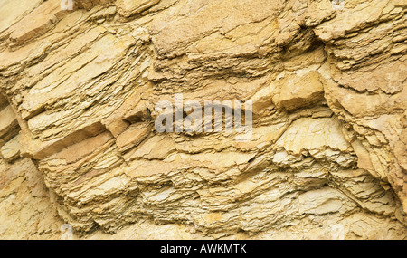 California Death Valley National Park Golden Canyon rock wall background Stock Photo