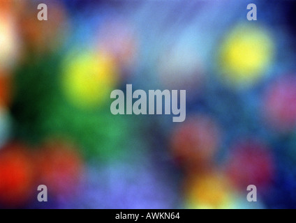 Painting, close up, blurred Stock Photo