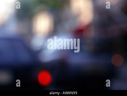 Traffic, blurred Stock Photo