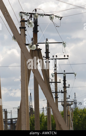 Electrical station Stock Photo