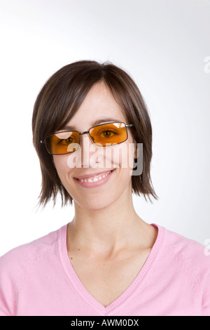 Young woman wearing sun glasses