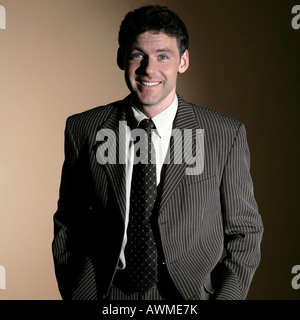 Man wearing suit Stock Photo