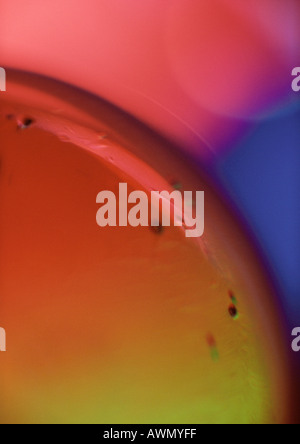 Light effect, reds, yellows and blues. Stock Photo