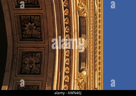 Detail, Upper Bavarian government buildings, Munich, Germany, Europe Stock Photo
