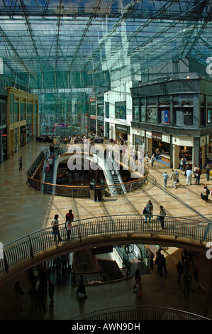 Interior view of the Bullring shopping centre in Birmingham West ...