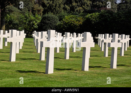 American War Graves, Brookwood Cemetery, Surrey, UK Stock Photo