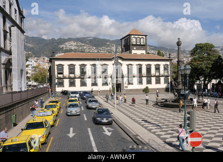 Town hall, Madeira, Portugal, Atlantic Ocean Stock Photo