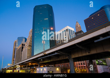 South street seaport new york Stock Photo