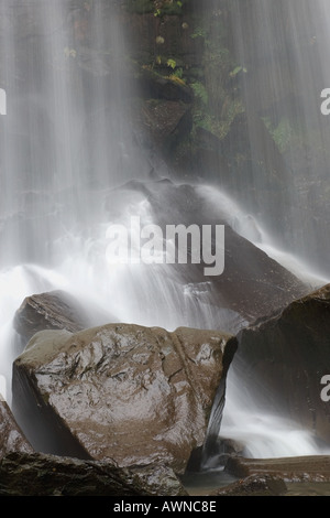 Melincourt waterfall, South Wales. Stock Photo