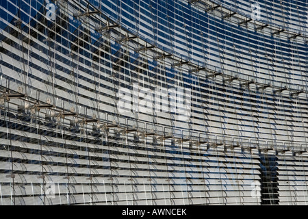 The administrative building of Bayer AG in Leverkusen das Verwaltungsgebäude der Bayer AG shading automatic system Stock Photo