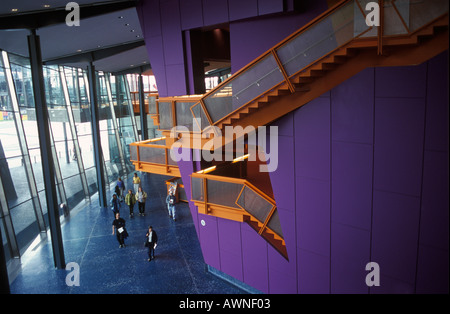 Lowry Gallery Salford Quays Greater Manchester England UK 2000s 2001 HOMER SYKES Stock Photo