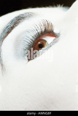 Woman's eye, close up. Stock Photo