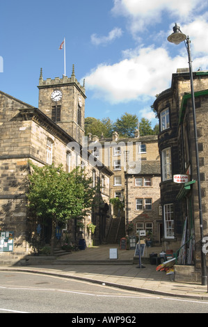 Holmfirth town centre Stock Photo