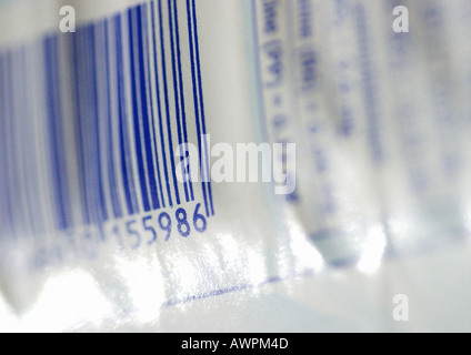 Bar code, close-up Stock Photo