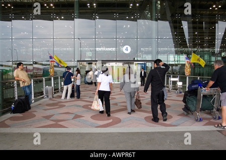 Bangkok Airport New Passengers Terminal Named Midfield Satellite Bangkok Airport New Passengers Terminal Named Midfield Satellite
