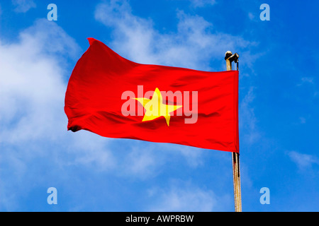 National flag of Vietnam, Asia Stock Photo