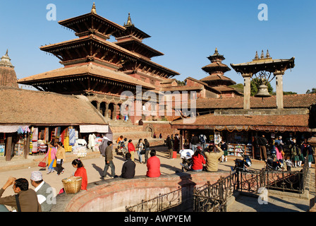 Durbar Square of Patan, Lalitpur, Kathmandu, Nepal Stock Photo