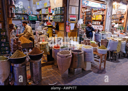 Suk, bazar of Aleppo, Syria Stock Photo