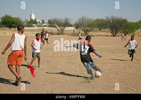 Namibia  -  a feeding and educational center for children, many of whom are HIV+ Stock Photo