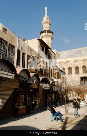 Umayyad Mosque at Damascus, Syria Stock Photo