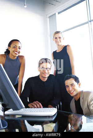 Business people in office, portrait Stock Photo