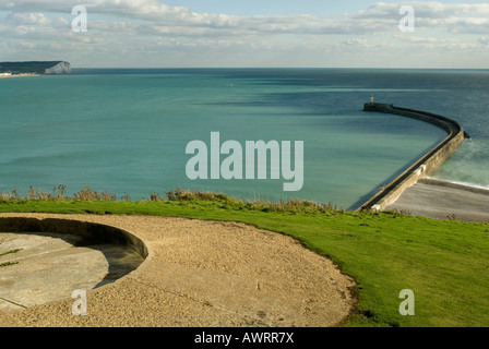 View from Castle Hill, Newhaven. Stock Photo